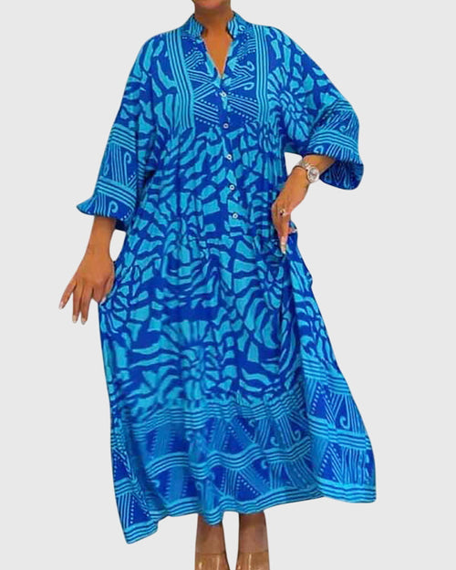 Clara | Maxi Dress With Elegant Print