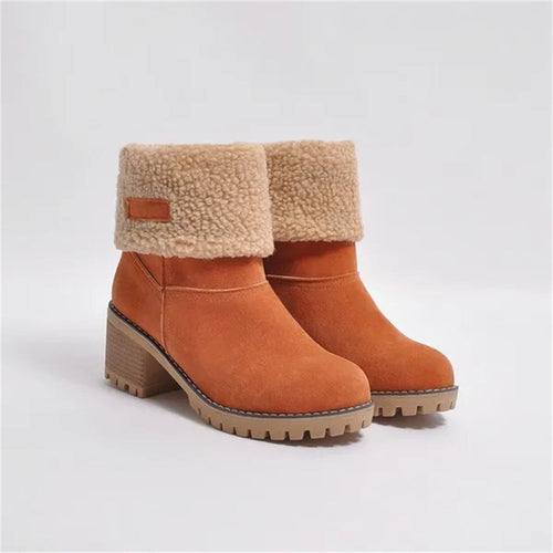 Debbs Women's Soft Waterproof Wool Lining Boots