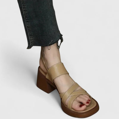 Leah | Elegant Crisscross Sandals