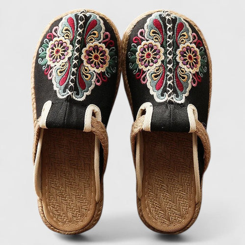 Claire | Unique Floral Mules