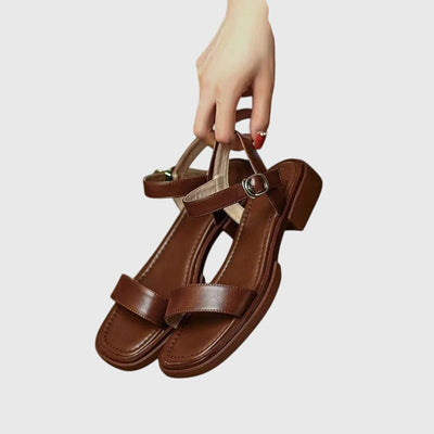 Alexa | Orthopedic Leather Sandals