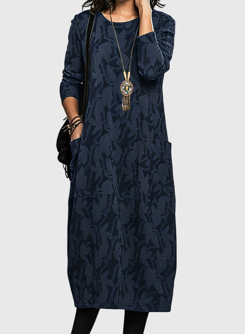 Clara | Casual Round-Neck Dress