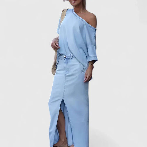 Clara | Elegant Maxi Skirt Set